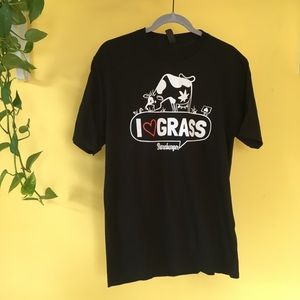 Black Graphic Tee - Bareburger (M)